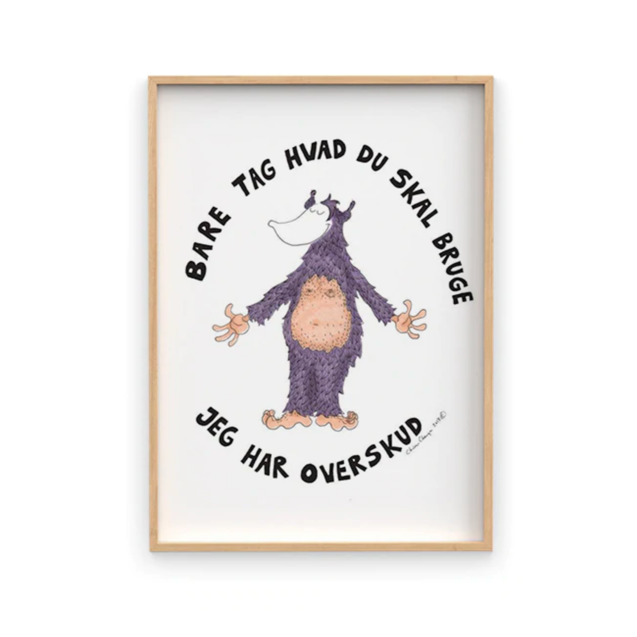 Chimi Changa plakat - Overskud