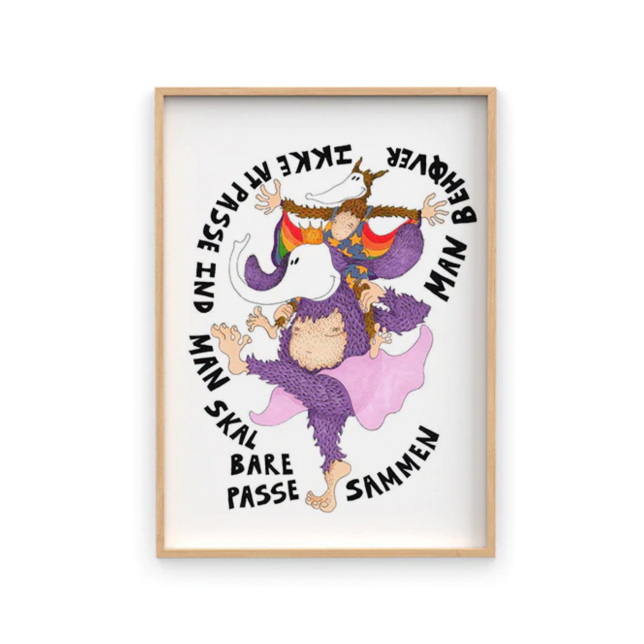 Chimi Changa plakat - Passer Sammen