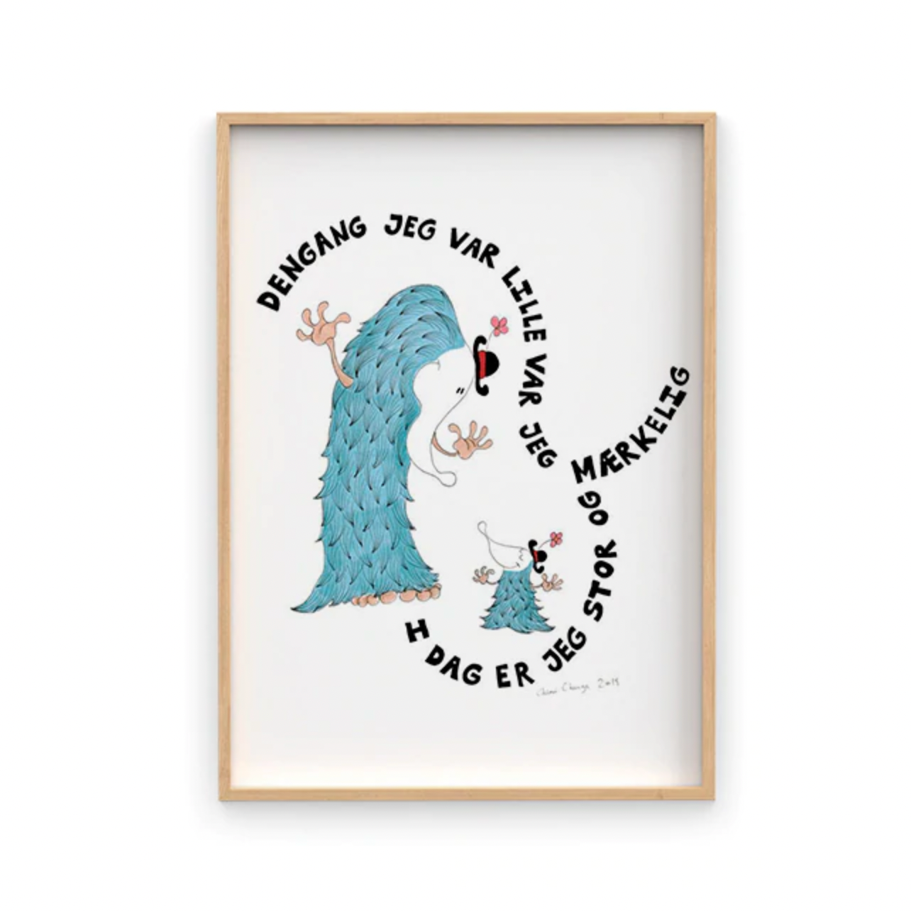 Chimi Changa plakat - Mærkelig