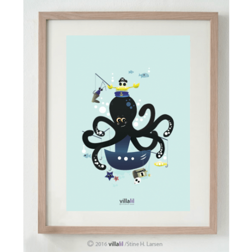 Villalil plakat - Fisketuren