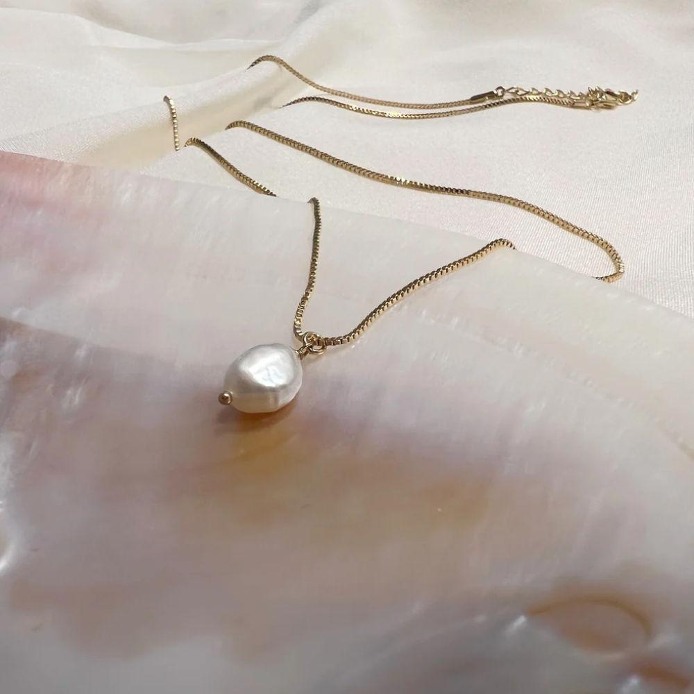 Halskæde / Nadia / Guldbelagt