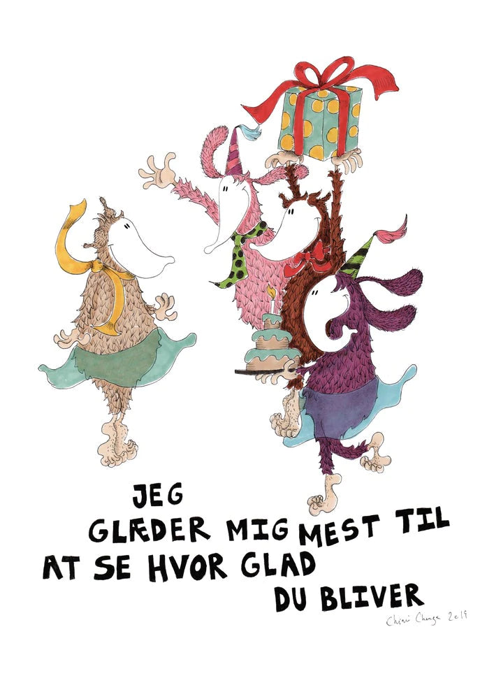 Chimi Changa plakat - Glæder Mig