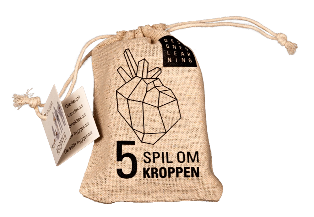 Designed Learning Krops plakat & 5-i-1 kortspil