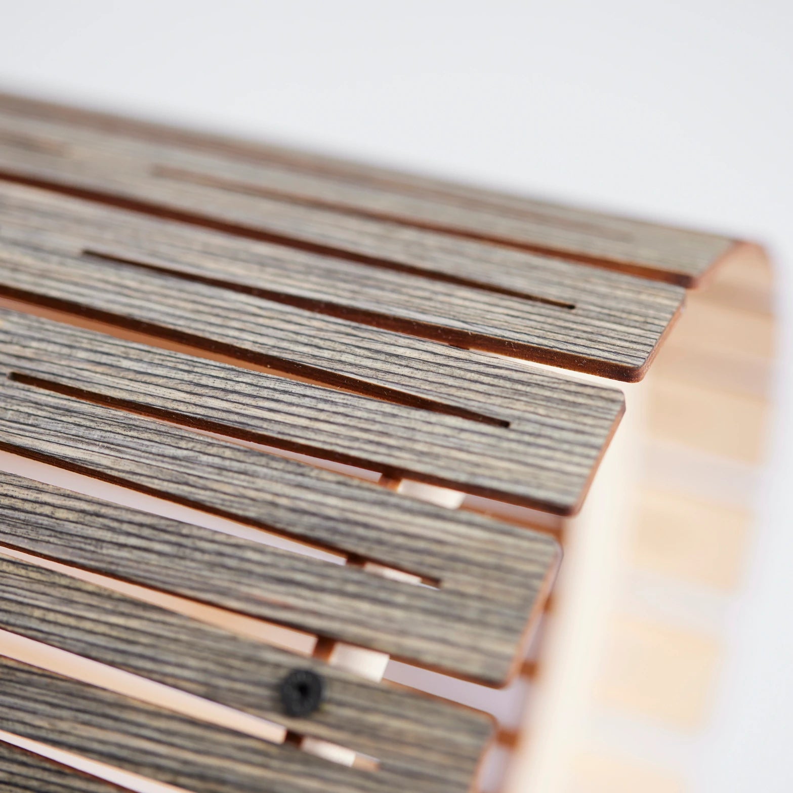 NKJ Design WOOD SEVEN Væglampe - Birch Stone Grey