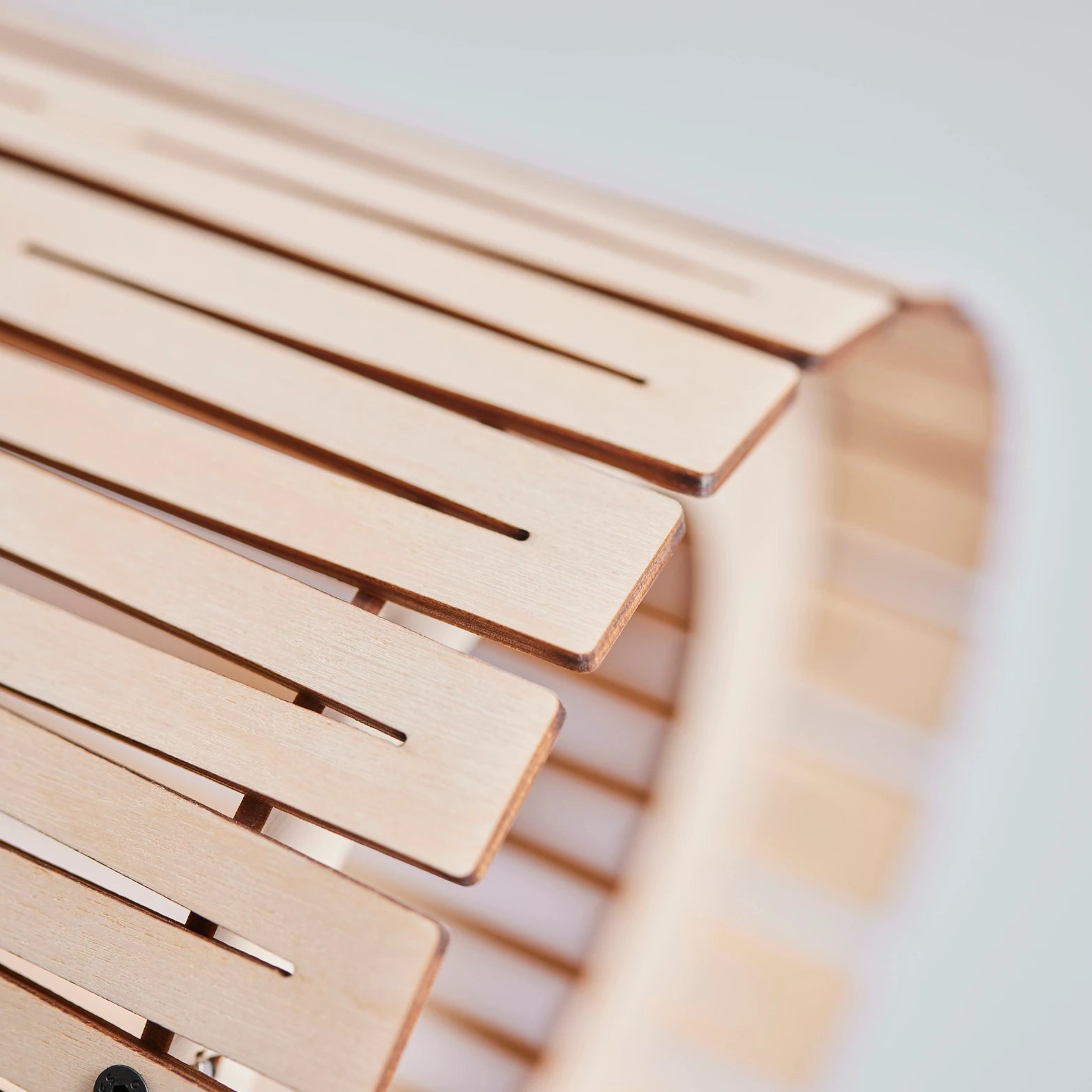 NKJ Design WOOD SEVEN Væglampe - Birch