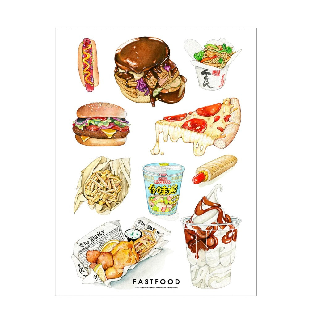 Plakat / Fastfood