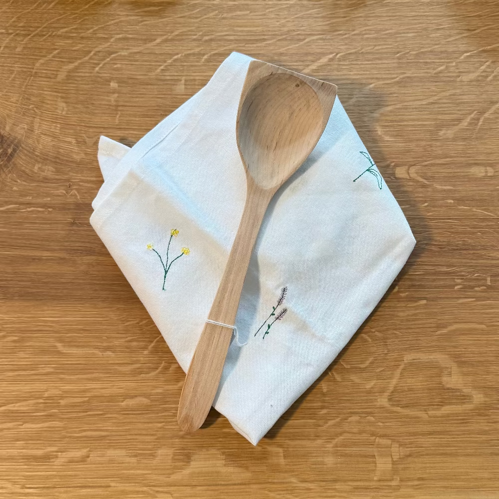 Grydeske / Kantet / Mellem / Træ