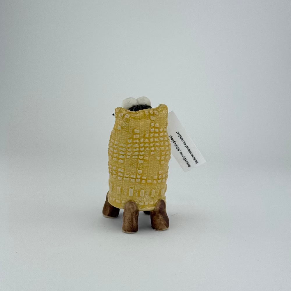 Unik keramisk figur – debatdyr - dansk design