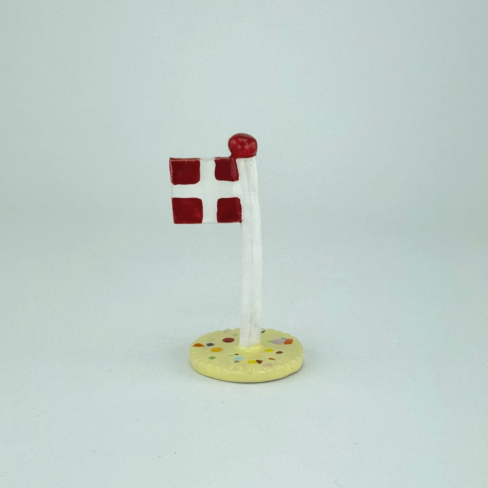 flag keramik fødselsdag farver danmark