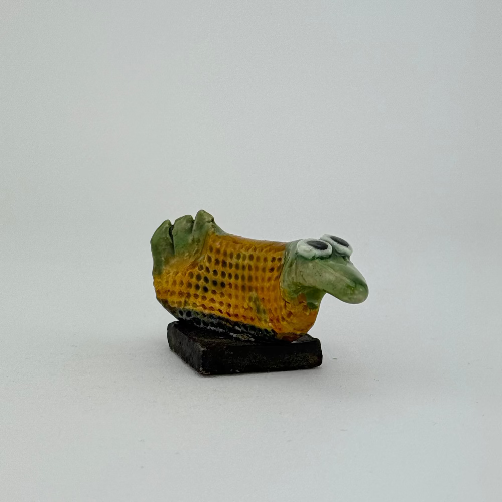 Håndlavede Mini keramik fabeldyr 