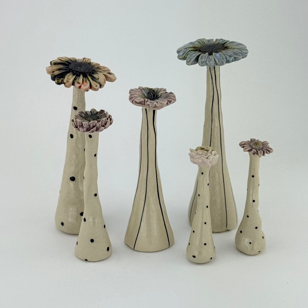 keramikblomster