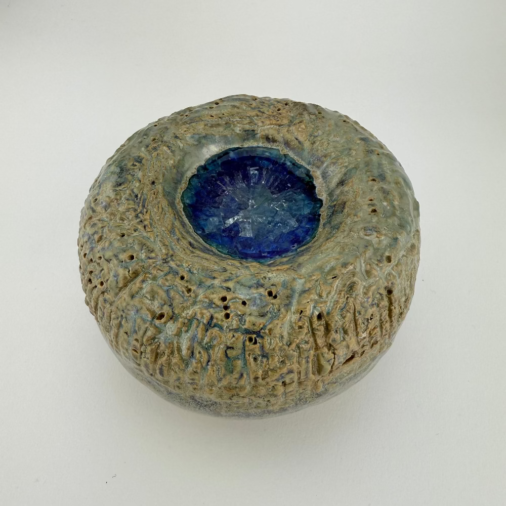 Skulpturel kugle - Stentøj 