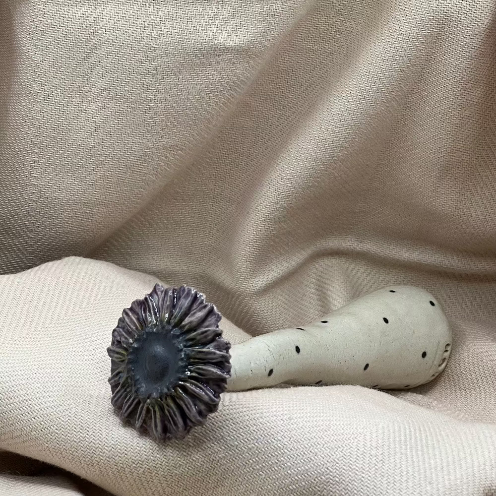 Keramikblomst / New purple