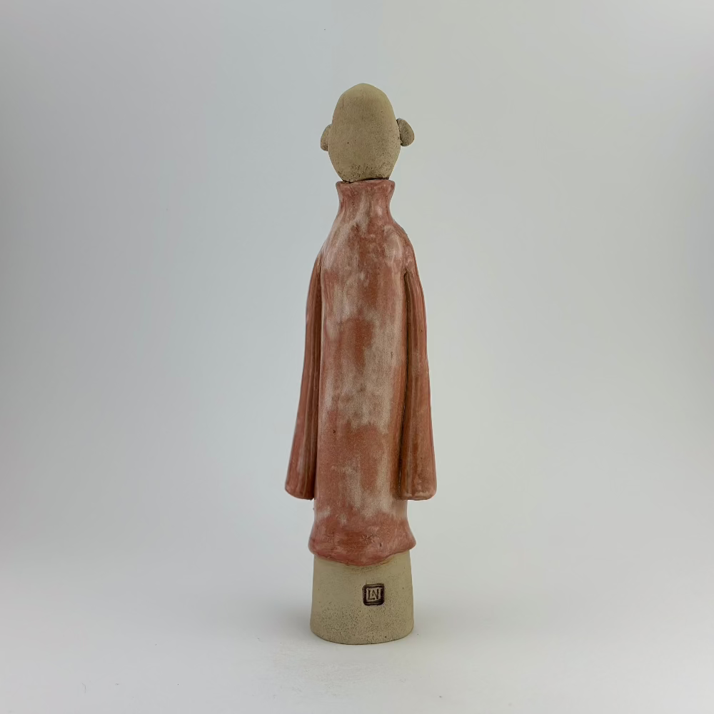 Keramisk figur / Kiss Me / Rød