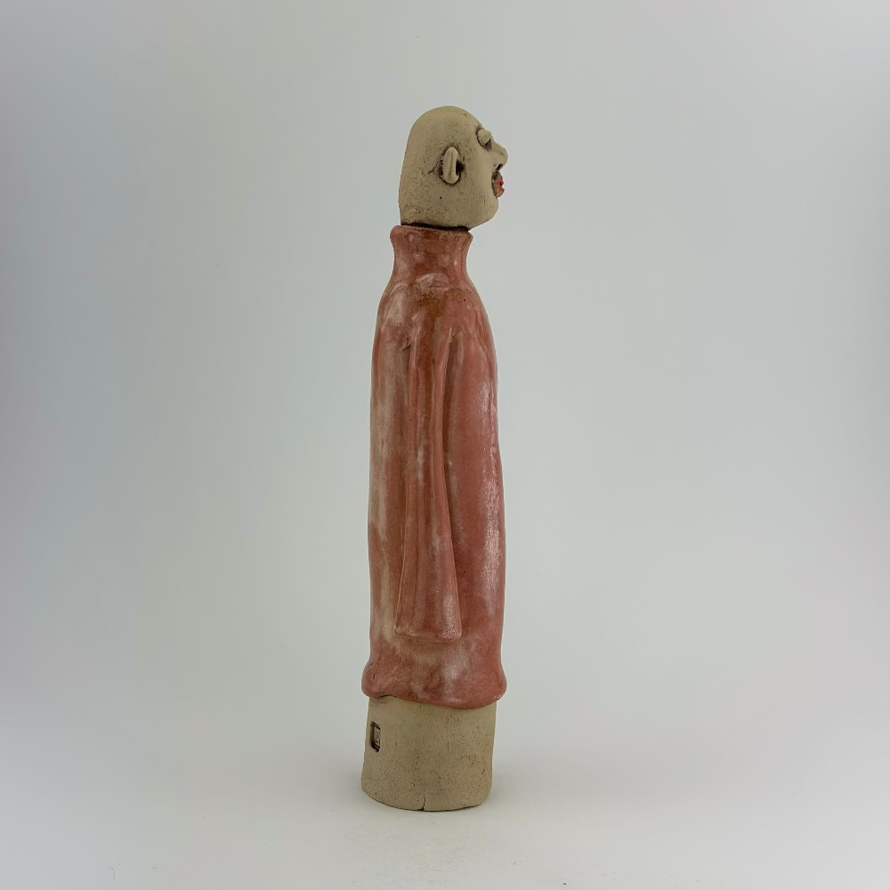 Keramisk figur / Kiss Me / Rød