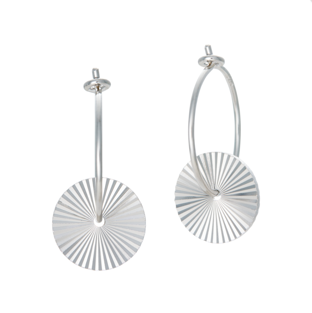 By Gabay / Øreringe / Rilla Hoops / Sterlingsølv
