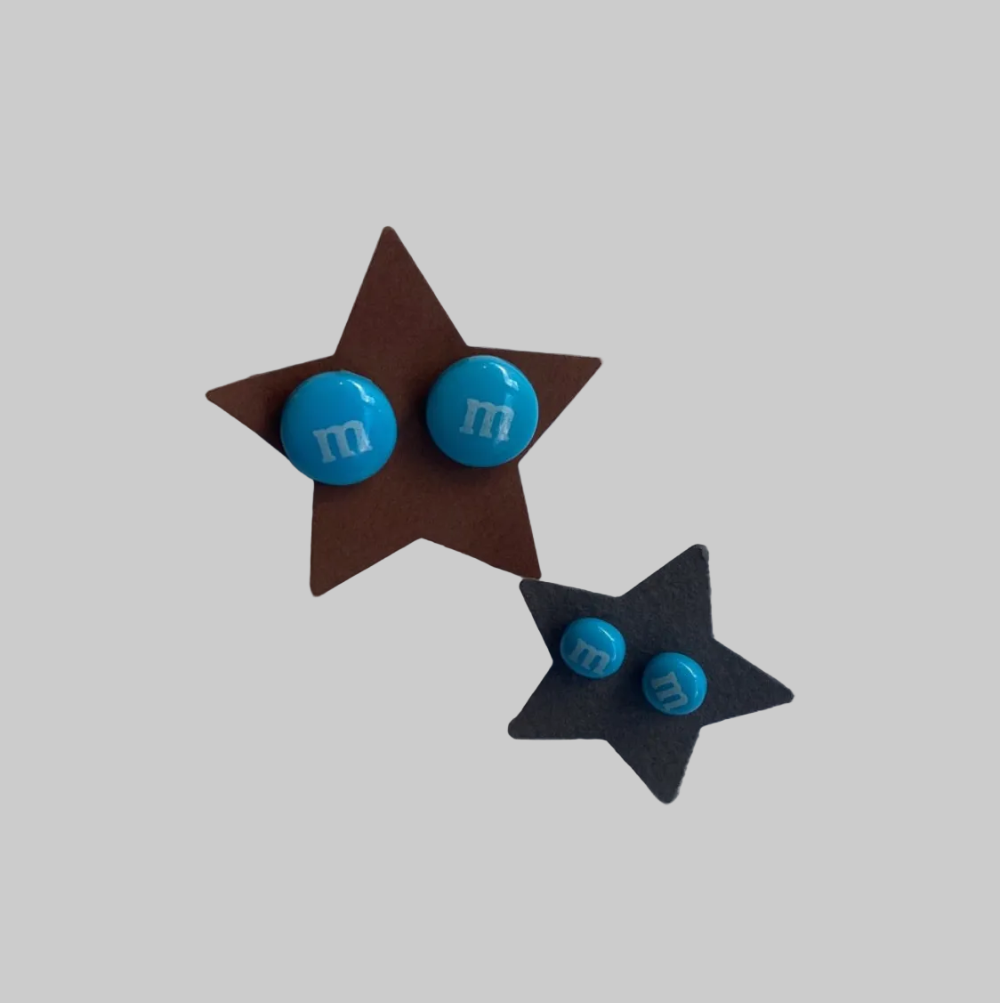 Ørestikker / M&M´s / Blå
