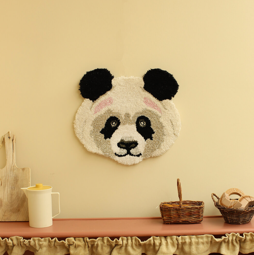 Hovedtæppe / Panda