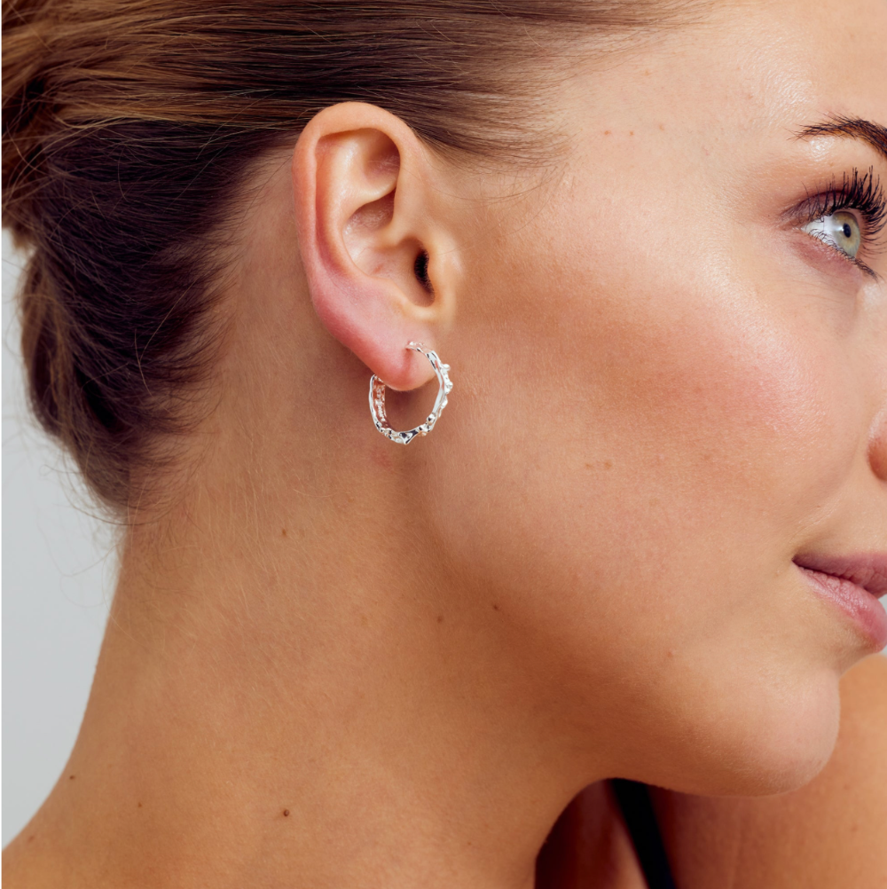 Ørestikker / Noelle / Lille / Sølvbelagt