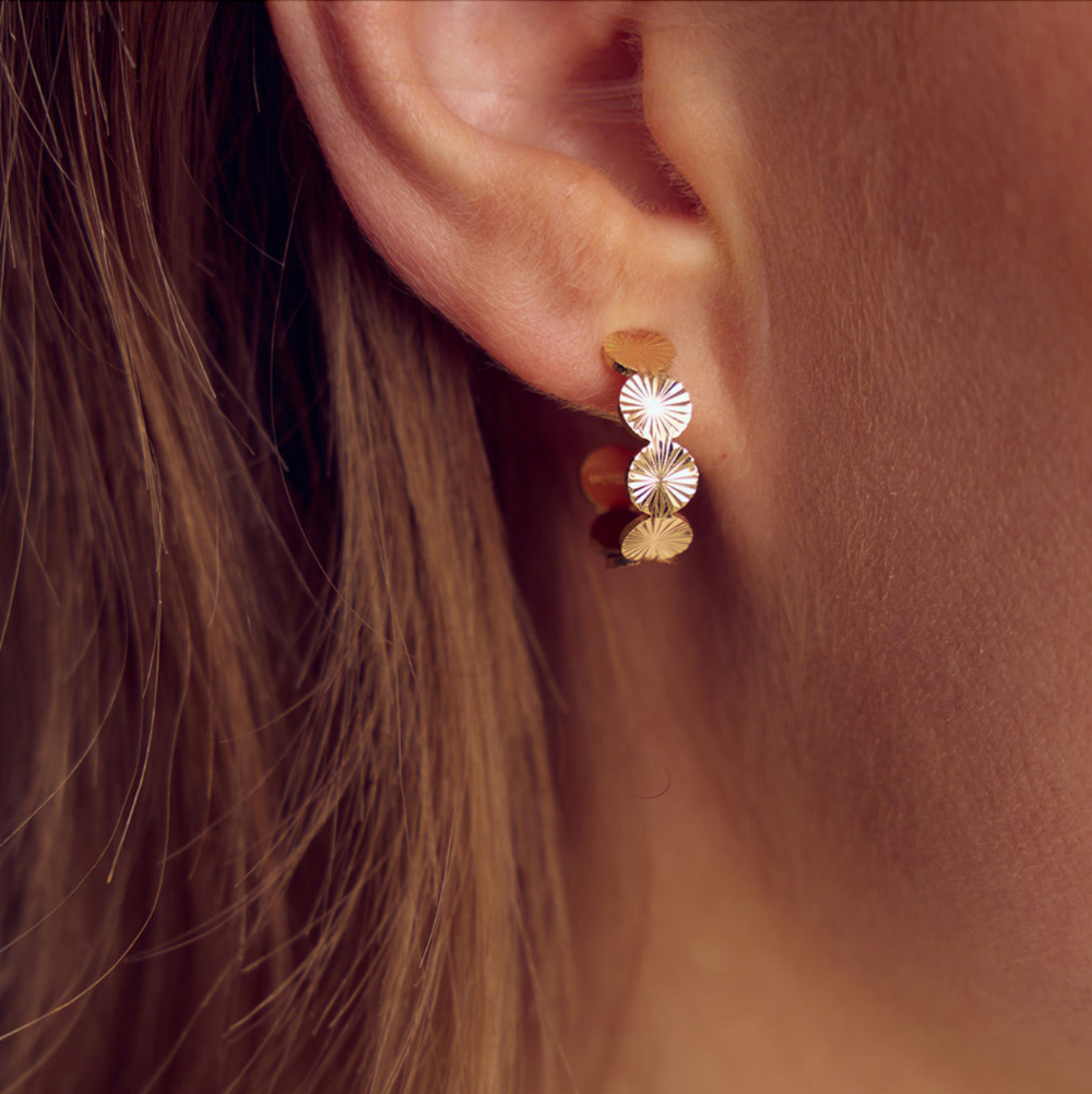 Ørestikker / Scarlett Stellar / Forgyldt