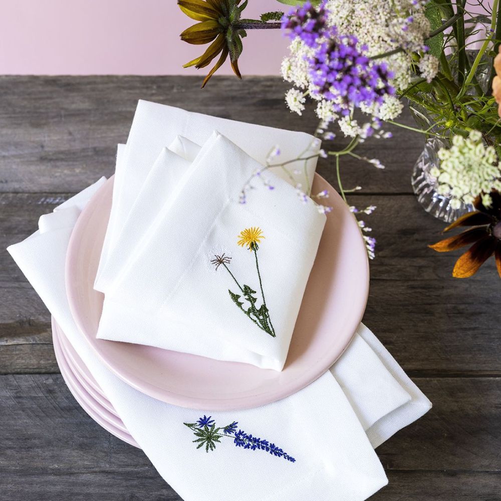 Serviet / Flora / Mælkebøtte