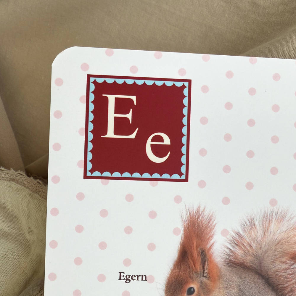 Abc bog - detalje - bogstavet E