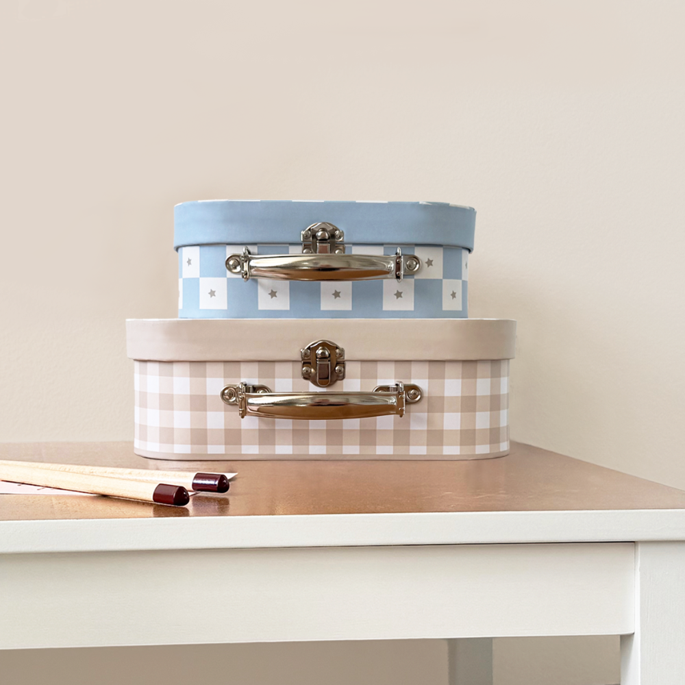 Kuffert til børn - blå 