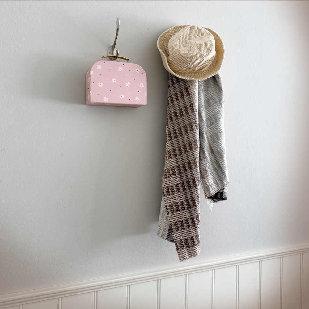 Lyserød børne kuffert 