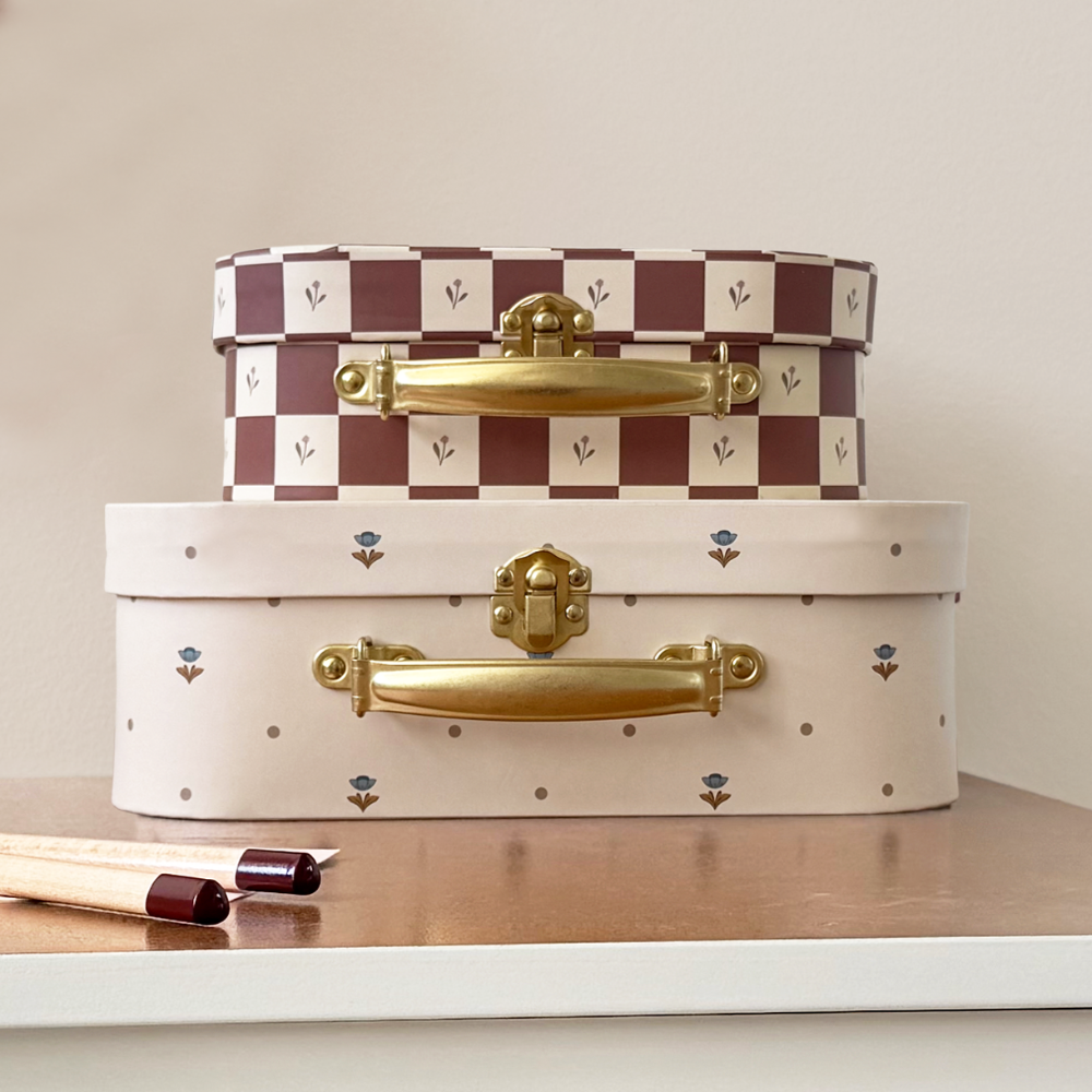 Kuffertsæt i nordiske farver