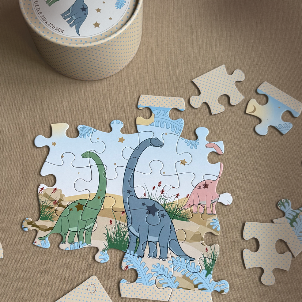 Dinosaur puslespil 