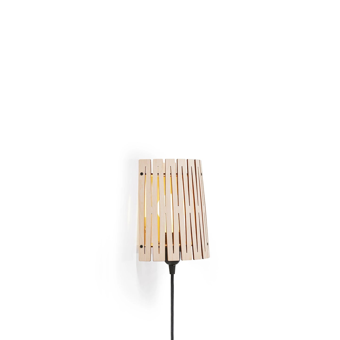 NKJ Design WOOD SIX Væglampe - Birch