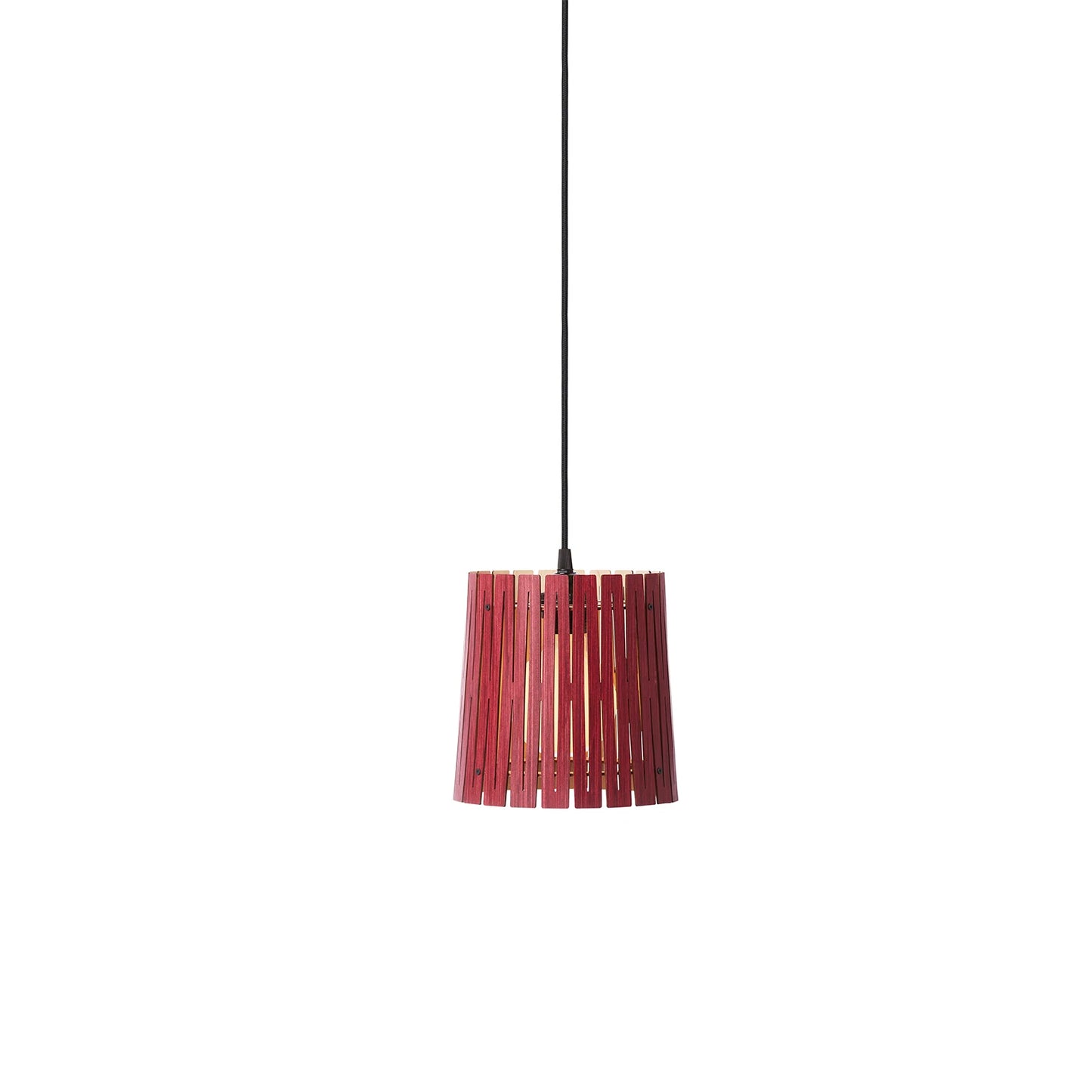 NKJ Design WOOD FOUR Lampe - Birch Wine Red