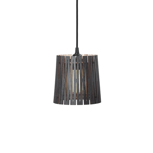 NKJ Design WOOD EIGHT Lampe - Birch Slate Grey