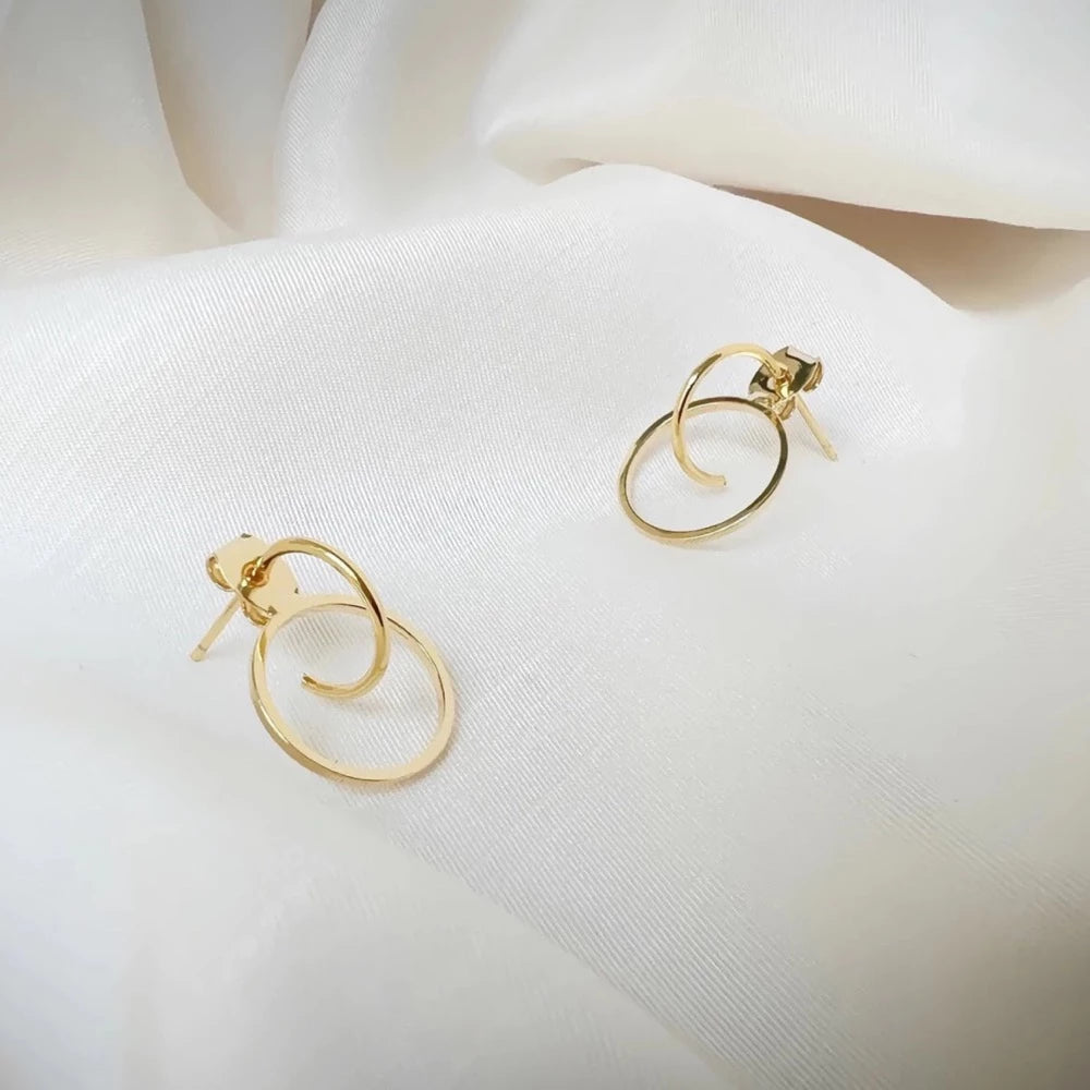 Jewelry by Grundled øreringe - Sharin Forgyldt