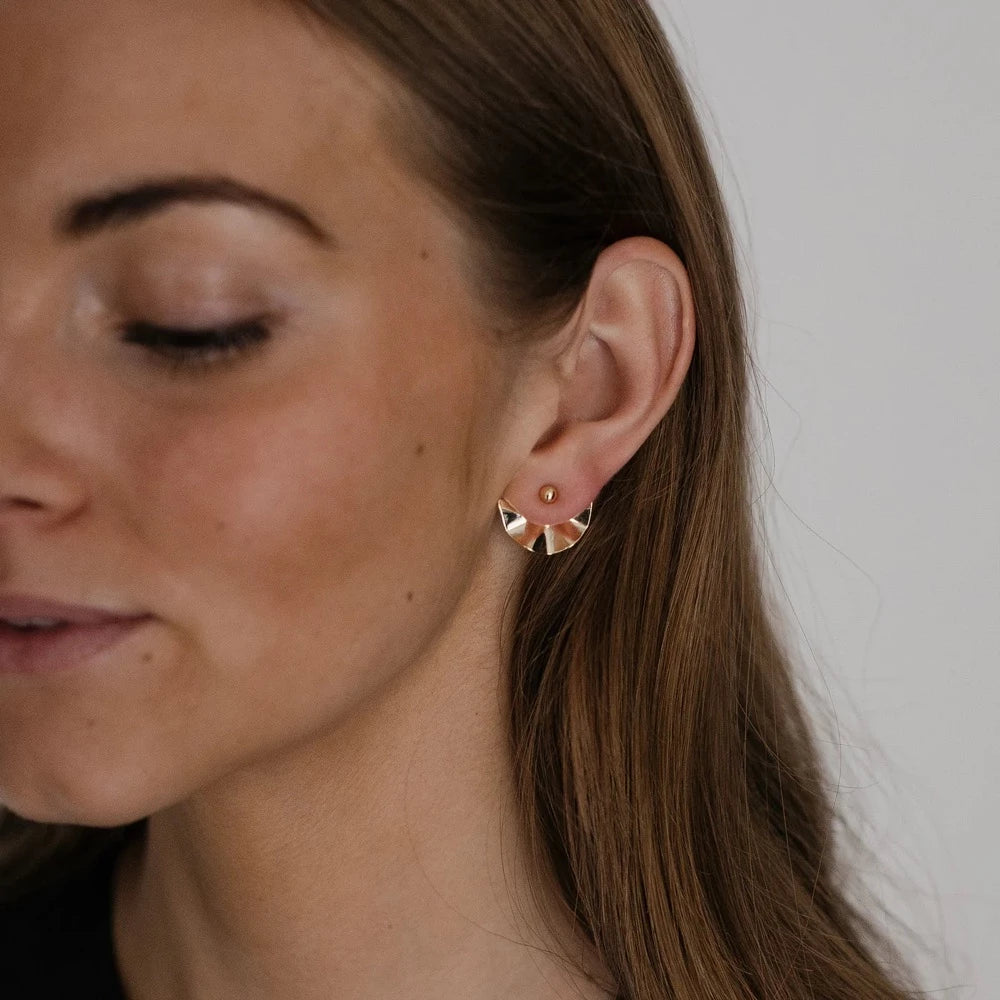 Jewelry by Grundled øreringe - Elvira Forgyldt