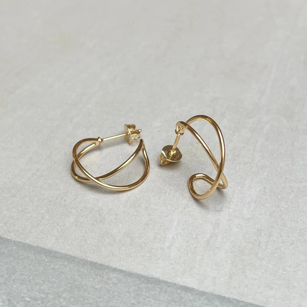 Jewelry by Grundled øreringe - Mia Forgyldt