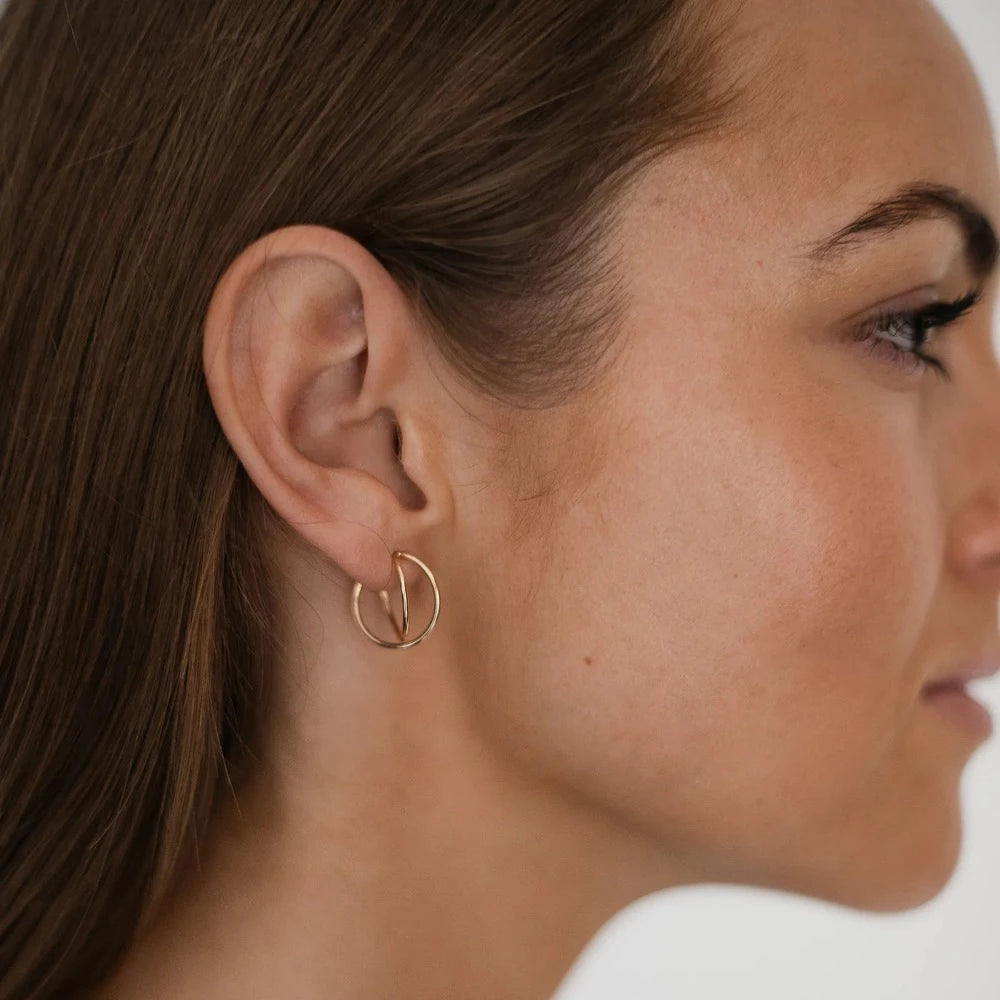 Jewelry by Grundled øreringe - Mia Forgyldt
