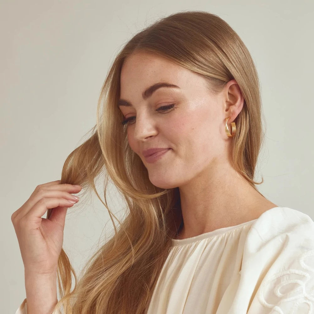 Jewelry by Grundled øreringe - Holly Forgyldt