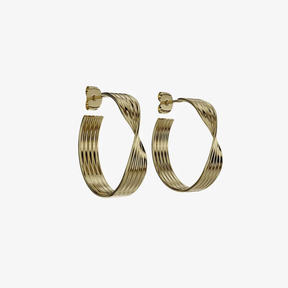 Jewelry by Grundled øreringe - Holly Forgyldt