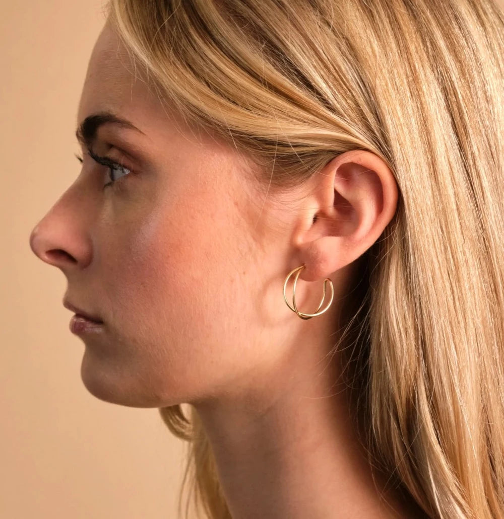 Jewelry by Grundled øreringe - Michelle Forgyldt