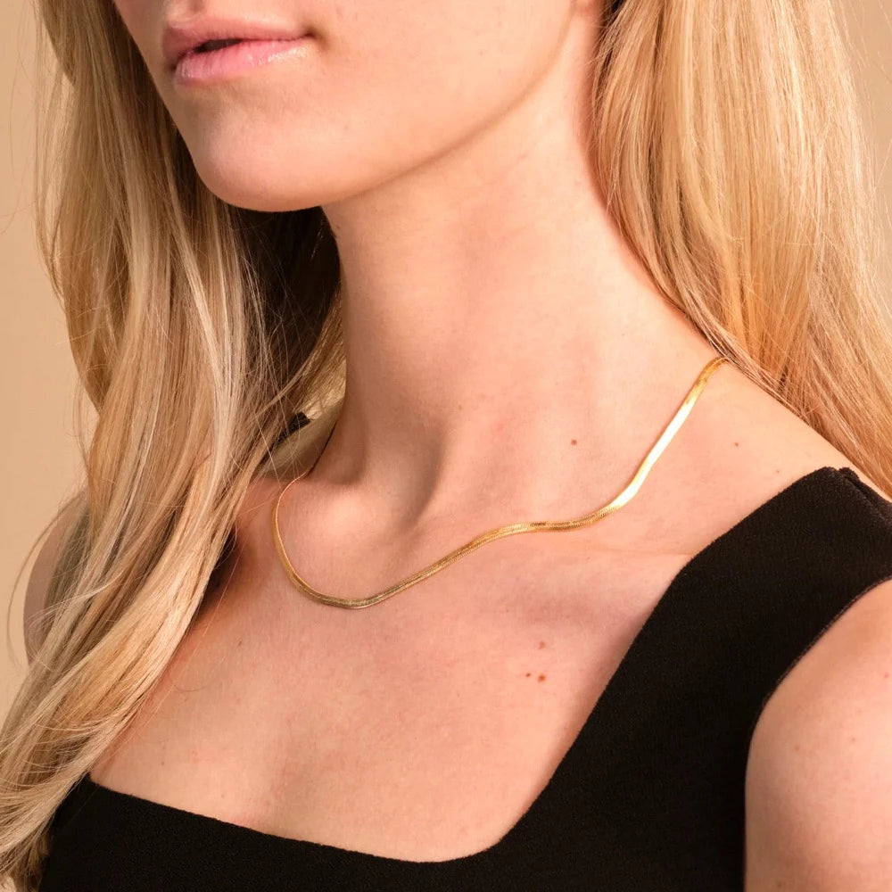 Jewelry by Grundled halskæde - Emma Forgyldt