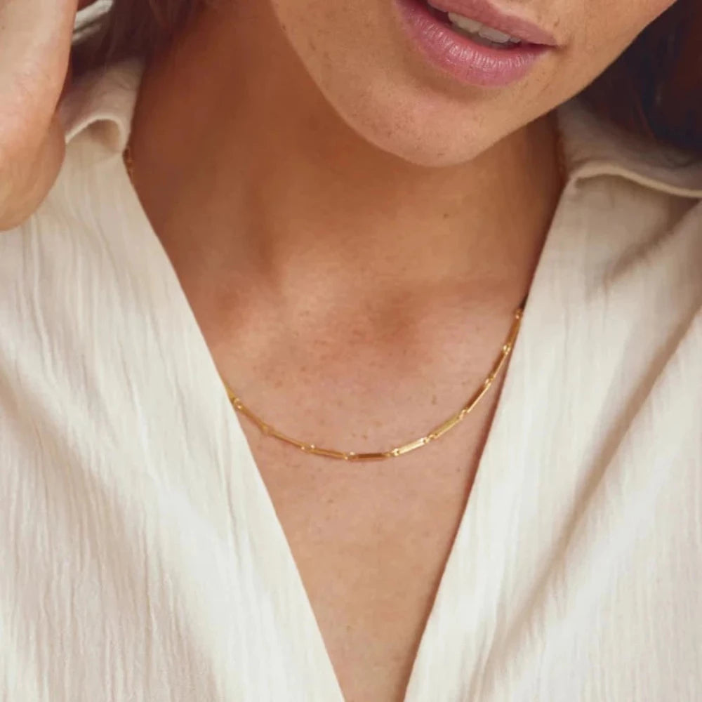 Jewelry by Grundled halskæde - Cloe Forgyldt