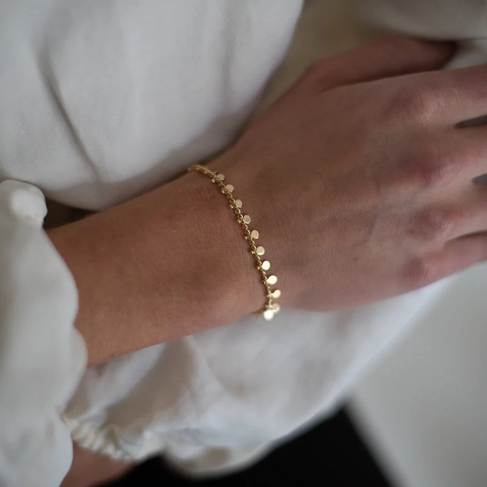 Jewelry by Grundled armbånd - Ellie Forgyldt