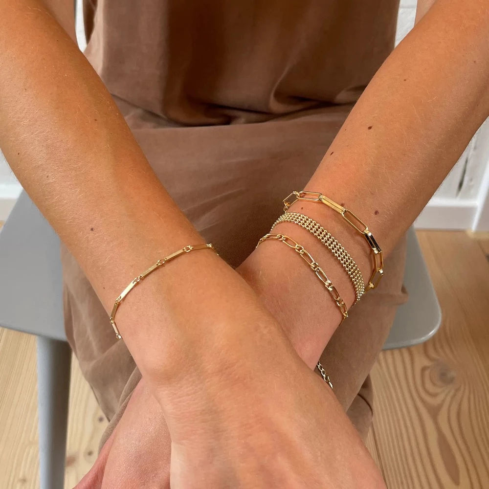 Jewelry by Grundled armbånd - Ayah Forgyldt