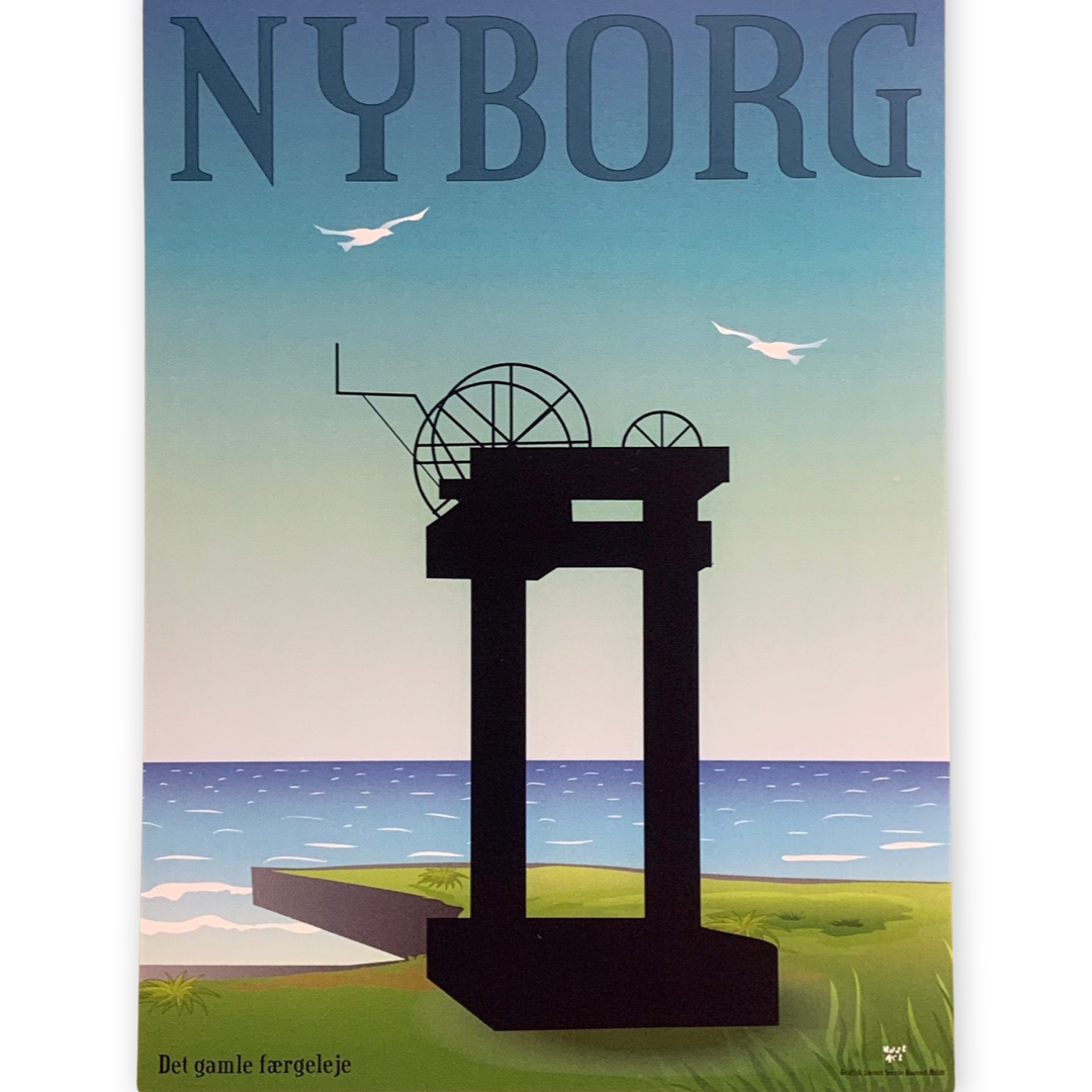 Holdt Art plakat -  Det Gamle Færgeleje
