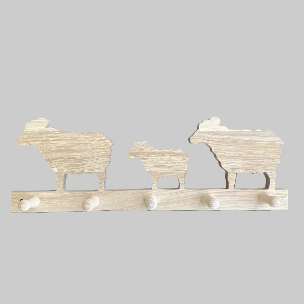 Arne Nielsen/ Træværkstedet knagerække - Får