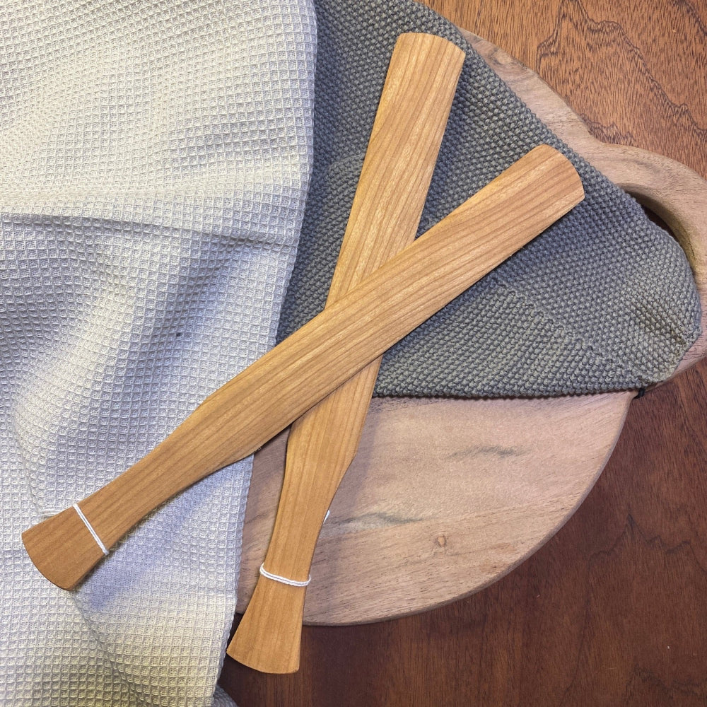 Arne Nielsen/ Træværkstedet smal palet - gyldent træ