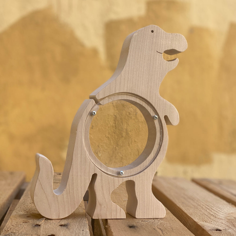 Sparebøsse / Dinosaur / Træ