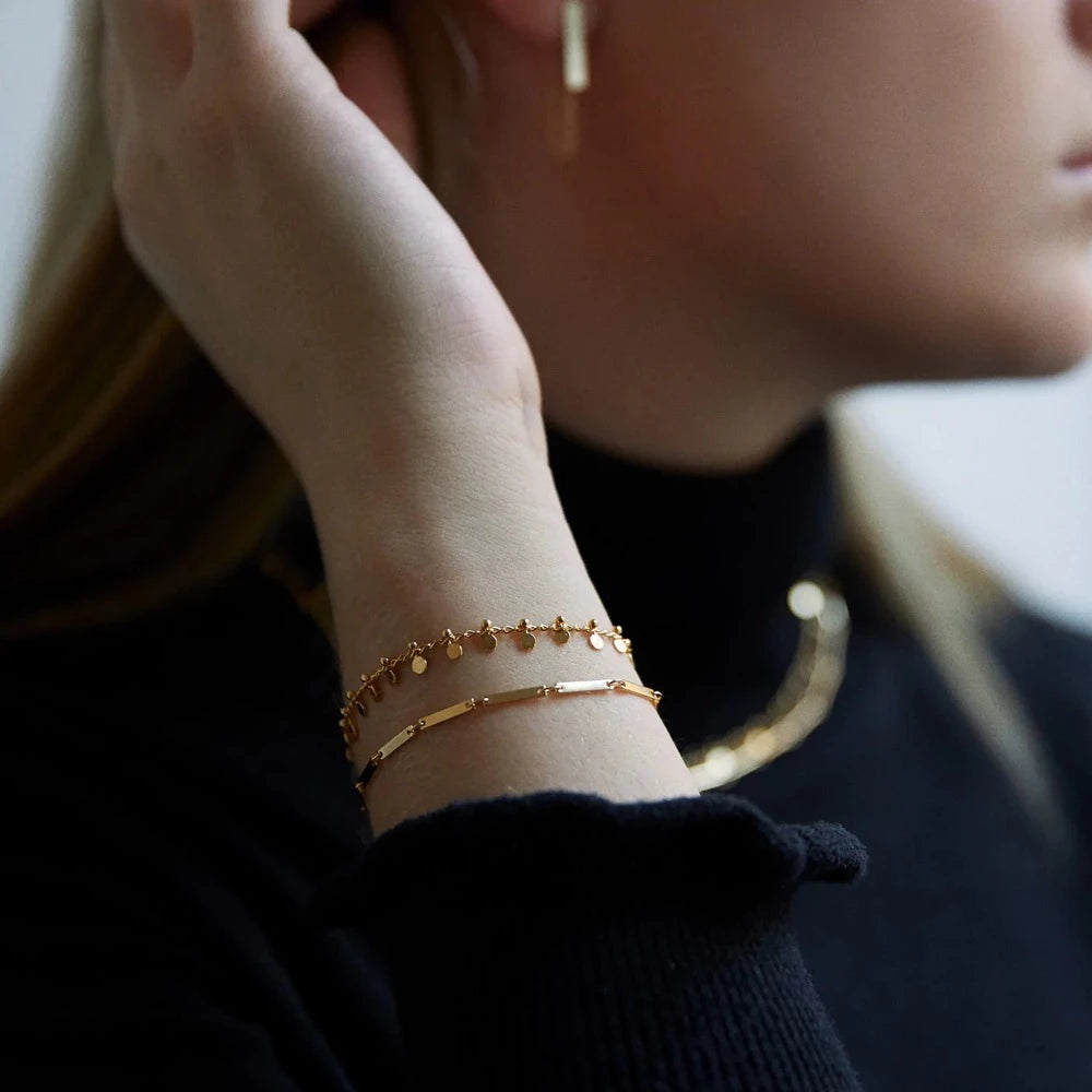 Jewelry by Grundled armbånd - York Forgyldt