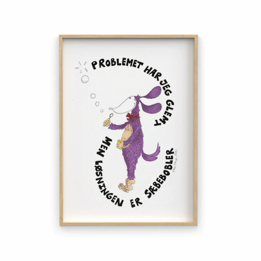Chimi Changa plakat - Sæbebobler